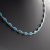 Navett Opál nyakék - karkötő garmitúra - KÉK