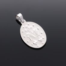 Ezüst Szűz Mária medál