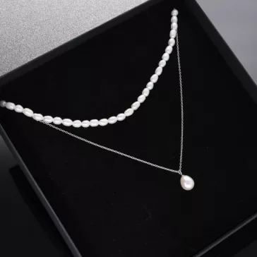 GAURA PEARLS - Tenyésztett Gyöngy dupla nyaklánc