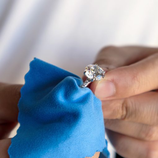 Prémium Ezüst Tisztítókendő,  12x7 cm