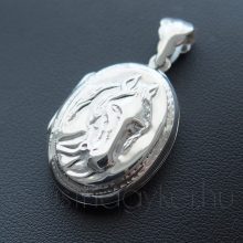 Lovas nyitható medál