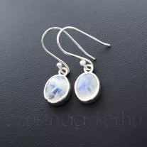 Holdkő fülbevaló ovál