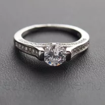  Cirkónia köves Ezüst gyűrű "Giulietta"