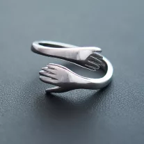 Ölelés Ezüst gyűrű