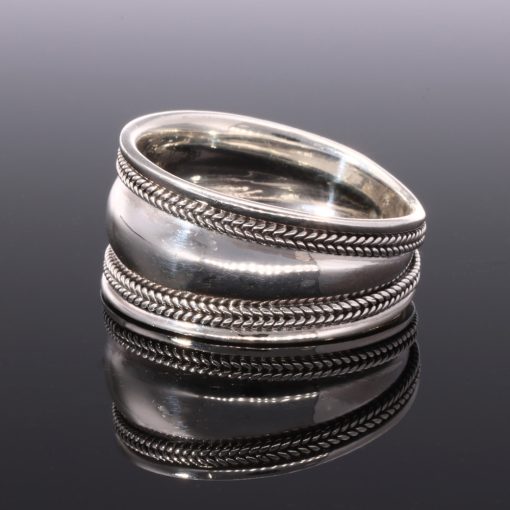 Széles Végtelen Ezüst gyűrű