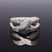 Széles Végtelen Ezüst gyűrű