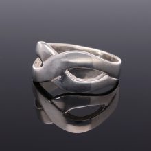 Széles Végtelen Ezüst gyűrű