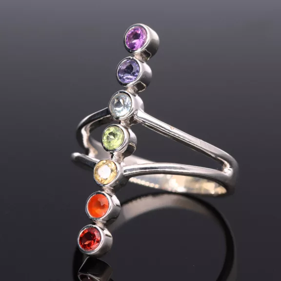 Csakra hosszúkás gyűrű