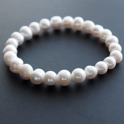 Gumis Tenyésztett gyöngy karkötő