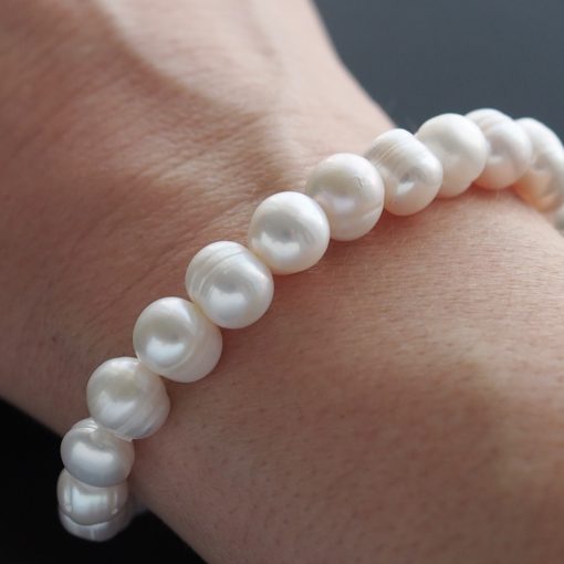 Gumis Tenyésztett gyöngy karkötő