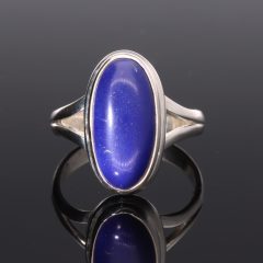 Ovál Lápisz ezüst gyűrű