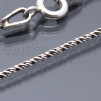 Antikolt Ezüst Nyaklánc - 1,2mm vastag