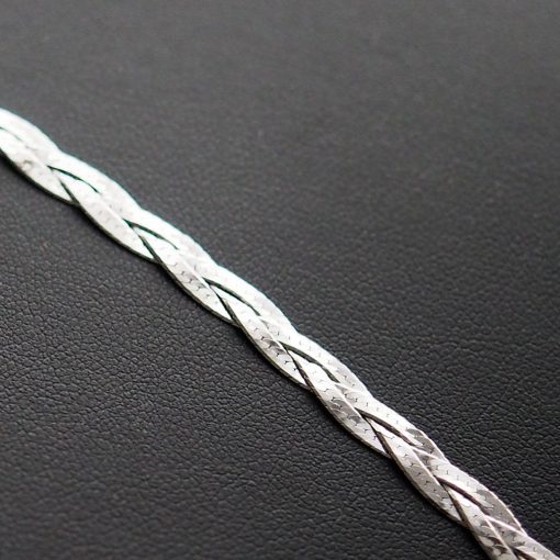 Fonott ezüst nyakék