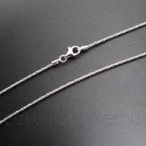 Ezüst Ródiumos Sodronylánc