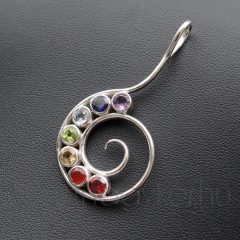 Csigás Csakra medál