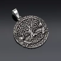 Életfa medál - Kelta farkas