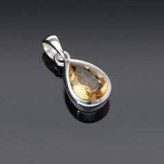 Ezüst medál Csepp Citrinnel