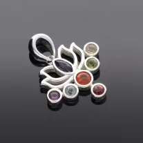 Lótuszvirág Csakra medál