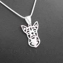 Kutya ezüst medál kicsi 1