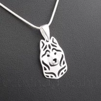 Kutya ezüst medál kicsi 5