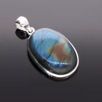 Ovális Labradorit medál