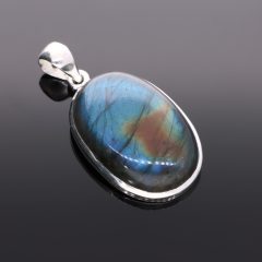 Ovális Labradorit medál