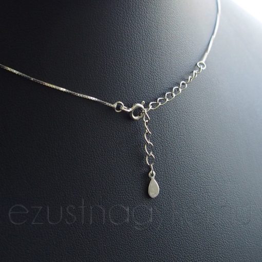 Cirkónia kör medál nyakláncon