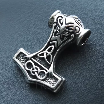 Thor kalapácsa medál - Triquetra Druida