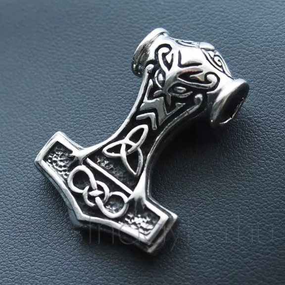 Thor kalapácsa medál - Triquetra Druida