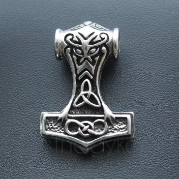 Thor kalapácsa medál - Triquetra Druida