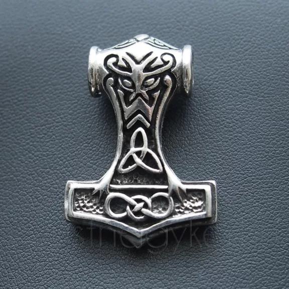Thor kalapácsa medál - Triquetra Druida