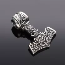 Thor kalapácsa medál - átfűzős