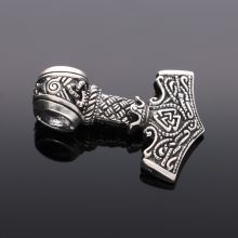 Thor kalapácsa medál - átfűzős