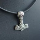 Thor kalapácsa medál - átfűzős