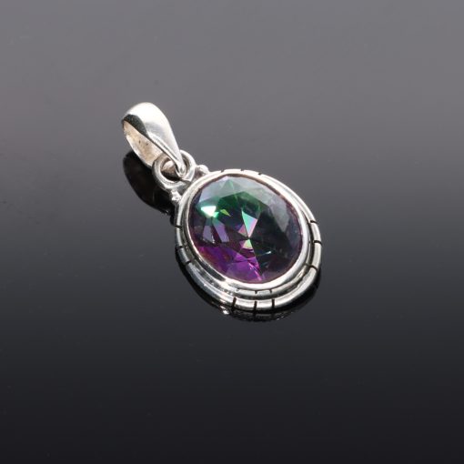 Ovál Mystic Topáz medál 