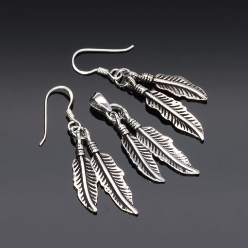 Dupla toll medál, fülbevaló szett