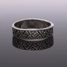 Triquetra mintás Férfi Ezüst gyűrű Triquetra mintás Férfi Ezüst gyűrű