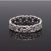 Triquetra ezüst gyűrű
