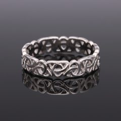 Triquetra ezüst gyűrű