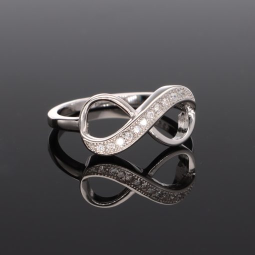Végtelen Cirkónia köves Ezüst gyűrű 