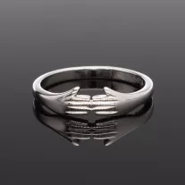 Ölelő kéz Ezüst gyűrű