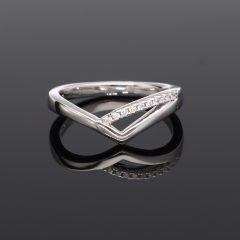 Asszimetrikus Victoria Ezüst gyűrű 