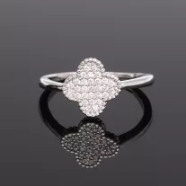 Clifford Cirkónia Ezüst gyűrű 