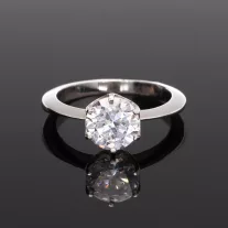 6 karmos Cirkónia Ezüst gyűrű 