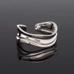 Nyitott hullám Ezüst gyűrű