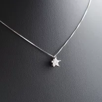 Fehér köves Életfa medál nyakláncon