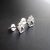 Cirkónia köves tappancs fülbevaló
