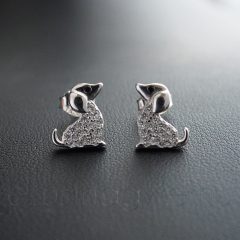 Kutyus cirkónia fülbevaló