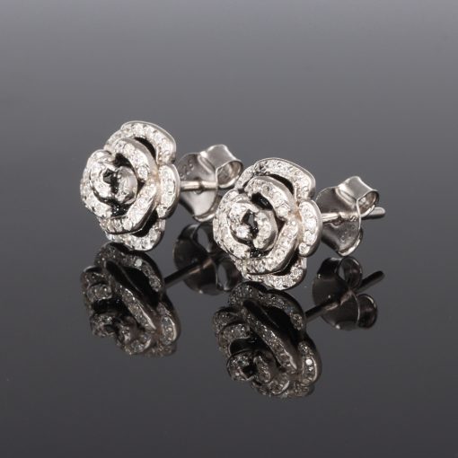 Cseresznye Ezüst fülbevaló