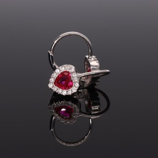 Szív baba fülbevaló